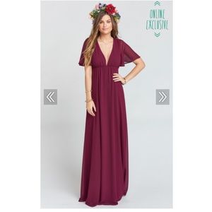 Show Me Your MuMu Faye Maxi Dress